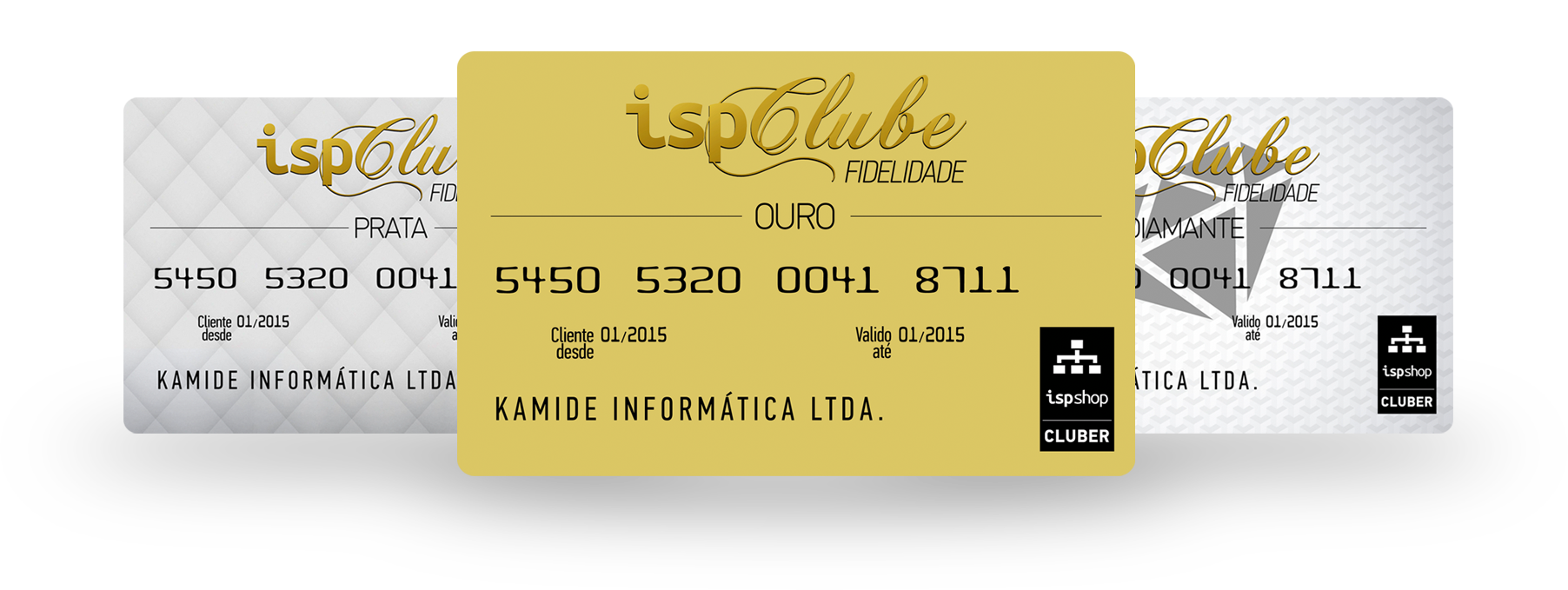 Cartões ISPClube